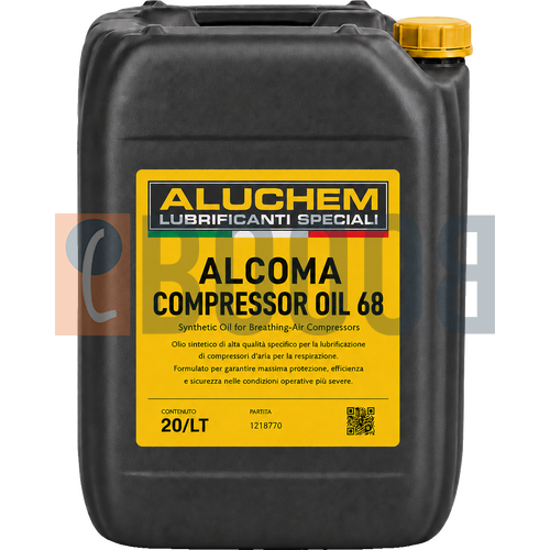 ALUCHEM ALCOMA COMPRESSOR OIL 68 TANICA DA 20/LT