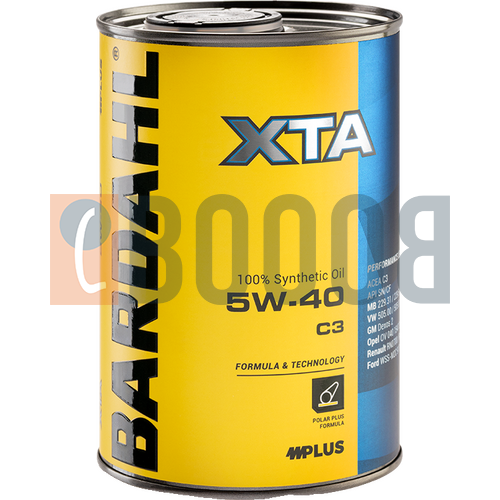 BARDAHL XTA C3 5W40 LATTINA DA 1/LT