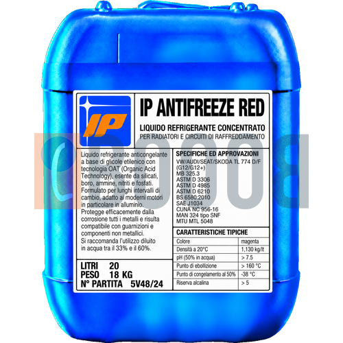 IP ANTIFREEZE RED TANICA DA 20/KG