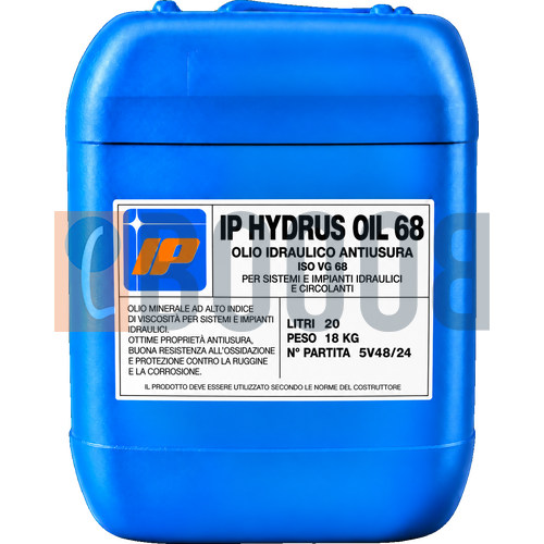 IP HYDRUS OIL 68 TANICA DA 20/LT