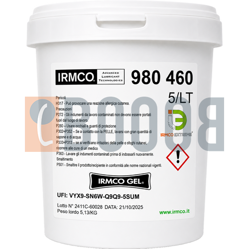 IRMCO 980 460 FLACONE DA 5/LT