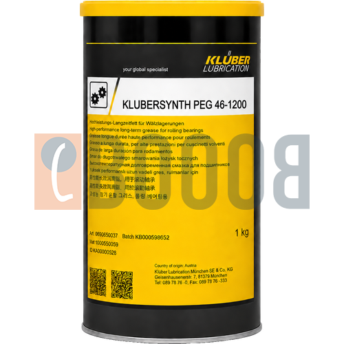 KLUBER KLUBERSYNTH PEG 46-1200 FLACONE DA 1/KG