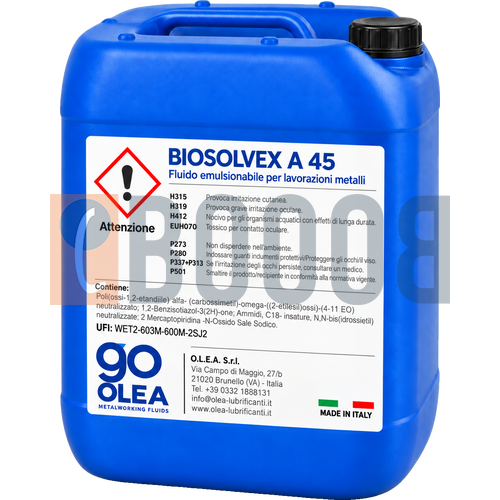 OLEA BIOSOLVEX A 45 TANICA DA 20/KG