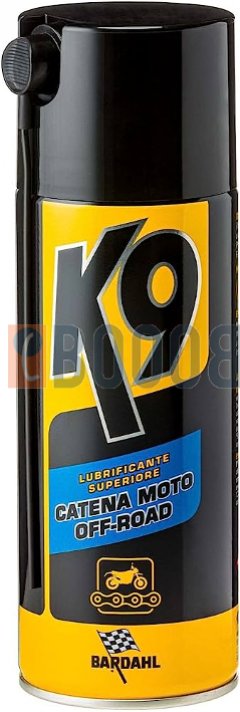 BARDAHL K9 CATENA MOTO OFF-ROAD SPRAY BOMBOLETTA DA 400/ML