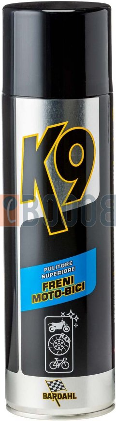 BARDAHL K9 PULITORE FRENI MOTO-BICI SPRAY BOMBOLETTA DA 500/ML BARDAHL K9 PULITORE FRENI MOTO-BICI SPRAY BOMBOLETTA DA 500/ML