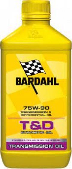 BARDAHL T&D SYNTHETIC OIL 75W90 FLACONE DA 1/LT