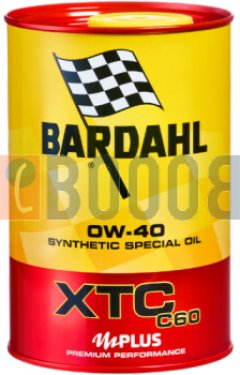 BARDAHL XTC C60 0W40 FLACONE DA 1/LT BARDAHL XTC C60 0W40 FLACONE DA 1/LT