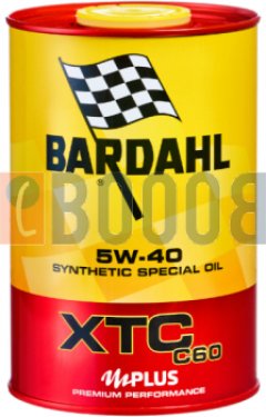 BARDAHL XTC C60 5W40 SPECIAL BLEND FLACONE DA 1/LT BARDAHL XTC C60 5W40 SPECIAL BLEND FLACONE DA 1/LT