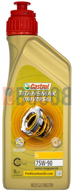 CASTROL TRANSMAX UNIVERSAL LL 75W90 FLACONE DA 1/LT