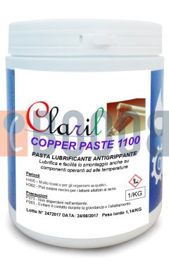 CLARIL COPPER PASTE 1100 FLACONE DA 1/KG CLARIL COPPER PASTE 1100 FLACONE DA 1/KG