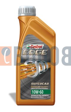 CASTROL EDGE 10W60 TITANIUM SUPERCAR FLACONE DA 1/LT CASTROL EDGE 10W60 TITANIUM SUPERCAR FLACONE DA 1/LT