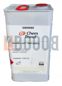 CHEM TREND MONO COAT RM-6007 L FLACONE DA 3,40/KG CHEM TREND MONO COAT RM-6007 L FLACONE DA 3,40/KG