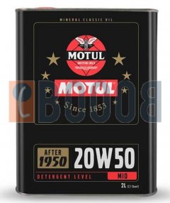 MOTUL CLASSIC OIL 20W50 FLACONE DA 2/LT MOTUL CLASSIC OIL 20W50 FLACONE DA 2/LT