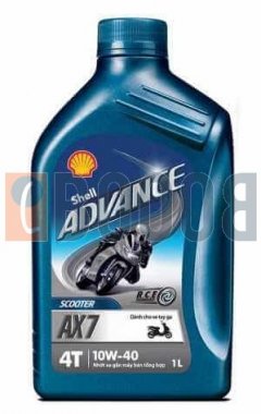 SHELL ADVANCE 4T AX7 10W40 FLACONE DA 1/LT