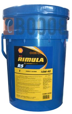 SHELL RIMULA R5 E 10W40 TANICA DA 20/LT