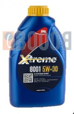 XTREME 8001 C3 ECO SYNT 5W30 FLACONE DA 1/LT XTREME 8001 C3 ECO SYNT 5W30 FLACONE DA 1/LT