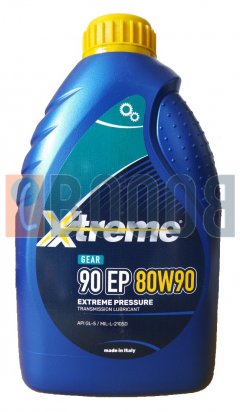 XTREME GEAR 90EP 80W90 FLACONE DA 1/LT XTREME GEAR 90EP 80W90 FLACONE DA 1/LT