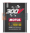 MOTUL 300V COMPETITION 15W50 FLACONE DA 2/LT