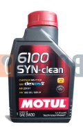 MOTUL 6100 SYN-CLEAN 5W30 FLACONE DA 1/LT