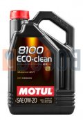 MOTUL 8100 ECO-CLEAN 0W20 FLACONE DA 5/LT