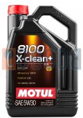MOTUL 8100 X-CLEAN PLUS 5W30 FLACONE DA 5/LT