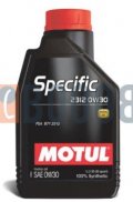 MOTUL SPECIFIC 2312 0W30 FLACONE DA 1/LT