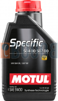 MOTUL SPECIFIC 504 00 - 507 00 5W30 FLACONE DA 1/LT