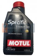 MOTUL SPECIFIC 9.55535/03 5W30 FLACONE DA 1/LT
