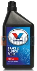 VALVOLINE BRAKE & CLUTCH FLUID DOT 4 FLACONE DA 1/LT
